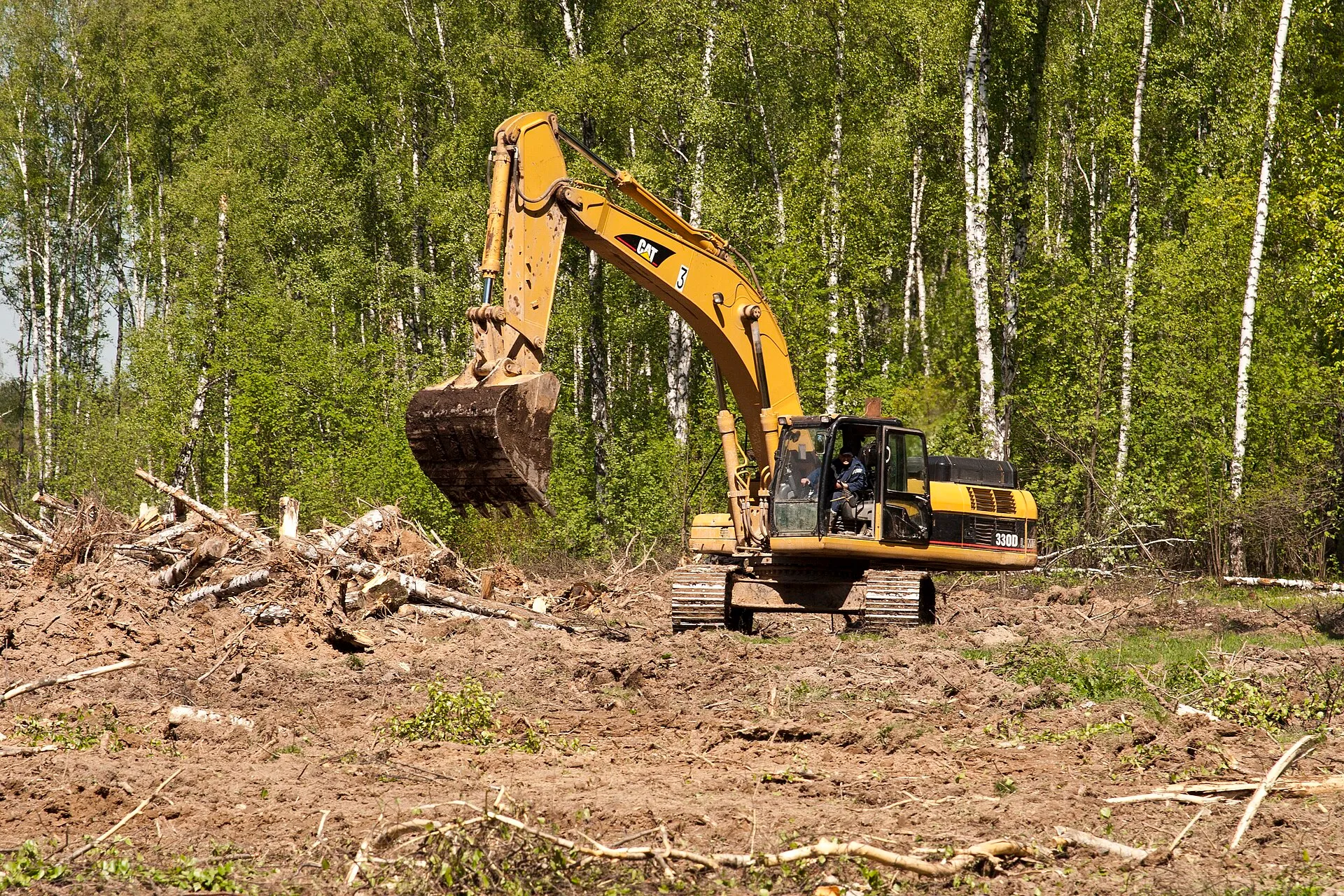 Land clearing and forestry mulching in Montgomery County